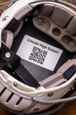 Football Helmet Labeled with QR Code/>Whether you are managing student uniforms, theatrical costumes, band apparel, sports equipment, or production props, these labels help simplify inventory control, checkout and return, laundering, storage, and day-to-day organization. Built for real-world use, our labels are made to stay readable and reliable while standing up to repeated handling, wear, and use. Explore the options below to find the right barcode label solution for your application.</p><p class=
