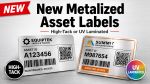 Asset Labels, Metal Asset Labels, Color Asset Labels