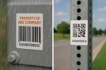 outdoor barcode labels, durable barcode labels, polyester barcode labels, polypropylene barcode labels, weatherproof barcode