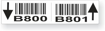 Magnetic Bin and Shelf Labels