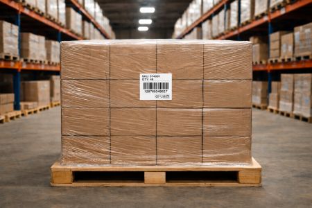 Pallet Barcode Labels